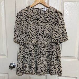 Mittoshop Animal Print Blouse